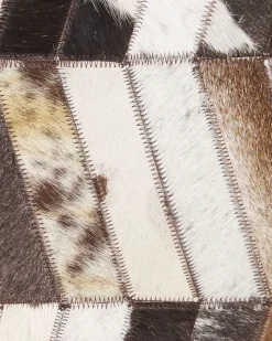 Tappeto AKYELE Marrone 160 x 230 cm Pelle naturale