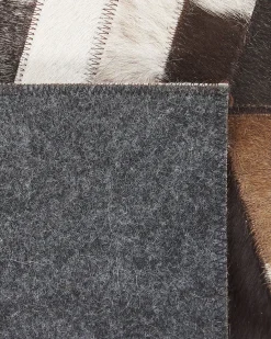 Tappeto AKYELE Marrone 160 x 230 cm Pelle naturale