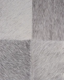 Tappeto ALACAM Grigio 160 x 230 cm Pelle naturale