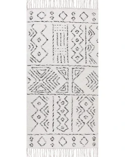 Tappeto ALKENT Bianco 80 x 150 cm Lana