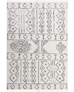 Tappeto ALKENT Bianco 160 x 230 cm Lana