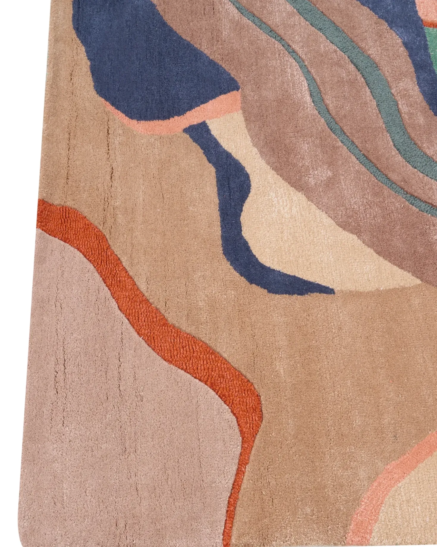 Tappeto ALMORA Multicolore 160 x 230 cm Viscosa