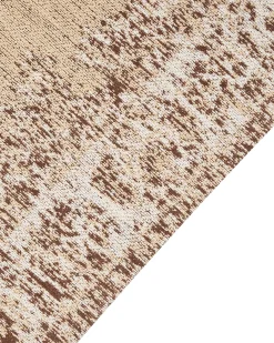 Tappeto ALMUS Marrone 80 x 300 cm Cotone