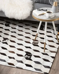 Tappeto ALPKOY Bianco 160 x 230 cm Pelle naturale