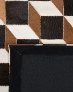 Tappeto ALPKOY Marrone 140 x 200 cm Pelle naturale