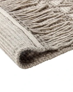 Tappeto ALUCRA Beige sabbia 160 x 230 cm Lana
