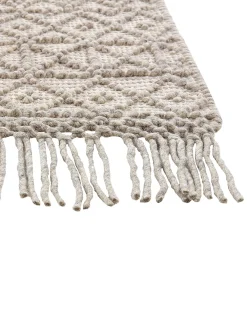 Tappeto ALUCRA Beige sabbia 160 x 230 cm Lana