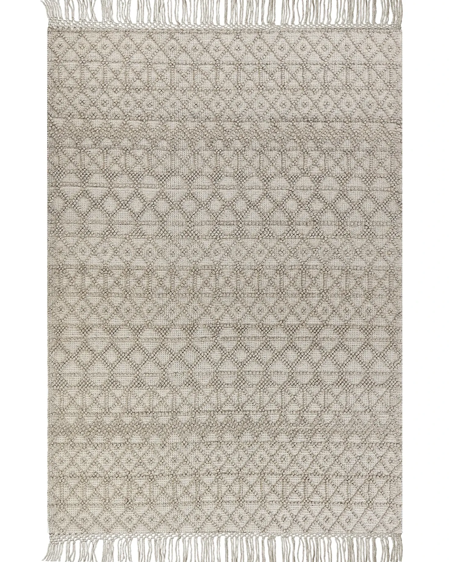 Tappeto ALUCRA Beige sabbia 160 x 230 cm Lana