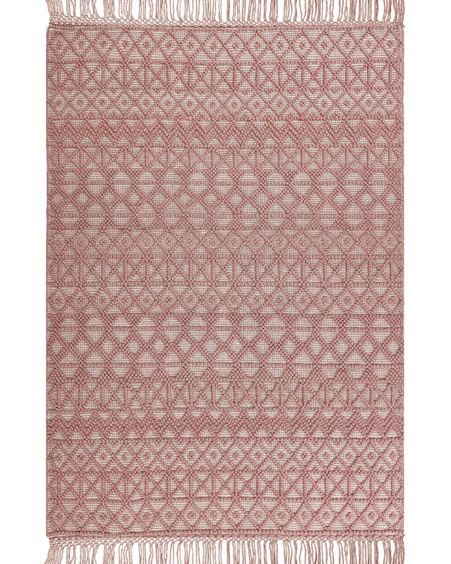 Tappeto ALUCRA Rosa 160 x 230 cm Lana