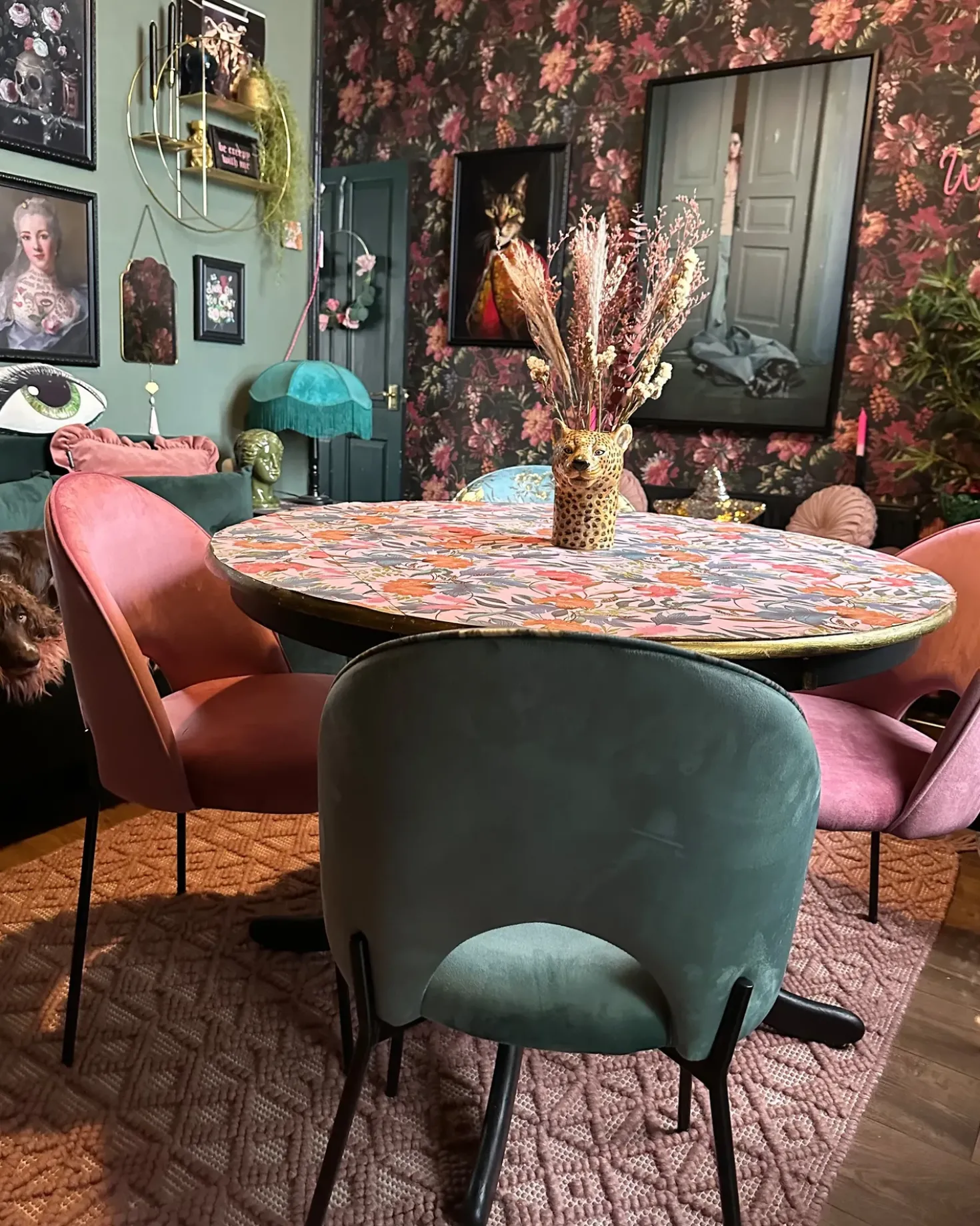 Tappeto ALUCRA Rosa 160 x 230 cm Lana