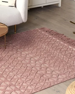 Tappeto ALUCRA Rosa 160 x 230 cm Lana