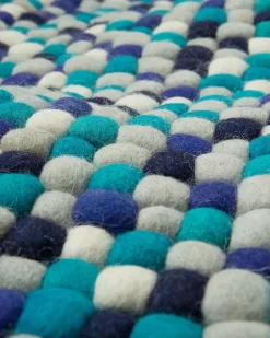 Tappeto AMDO Blu marino 160 x 230 cm Lana