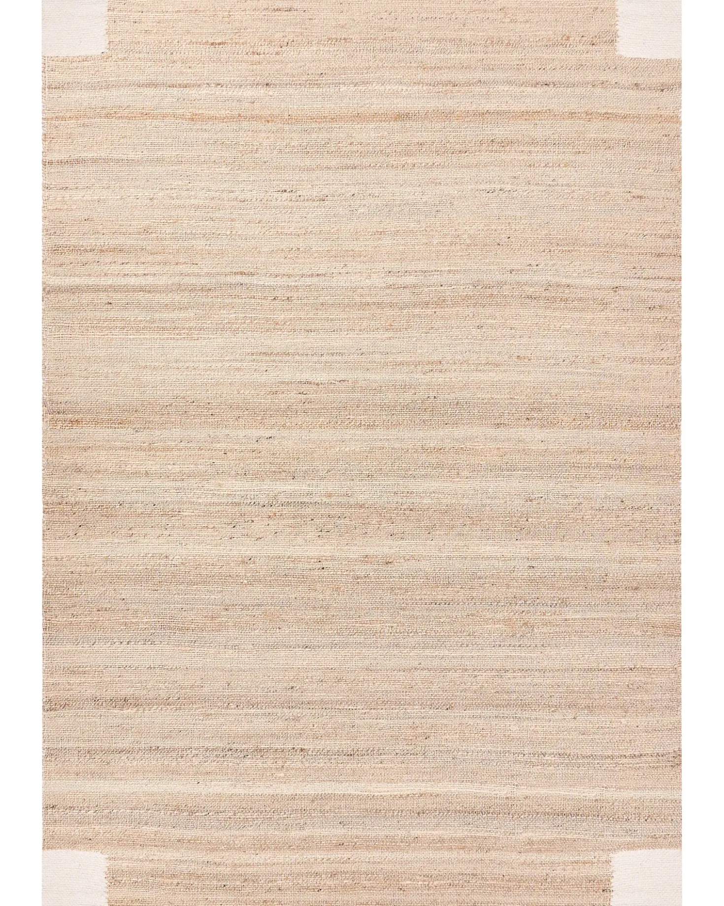 Tappeto AMRAVATI Beige chiaro 160 x 230 cm Iuta