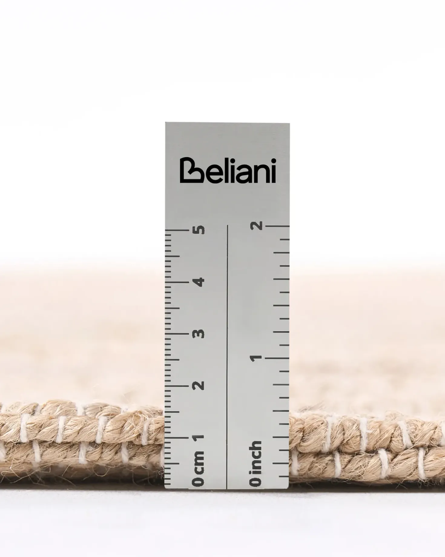 Tappeto AMRAVATI Beige/Verde 80 x 300 cm Iuta