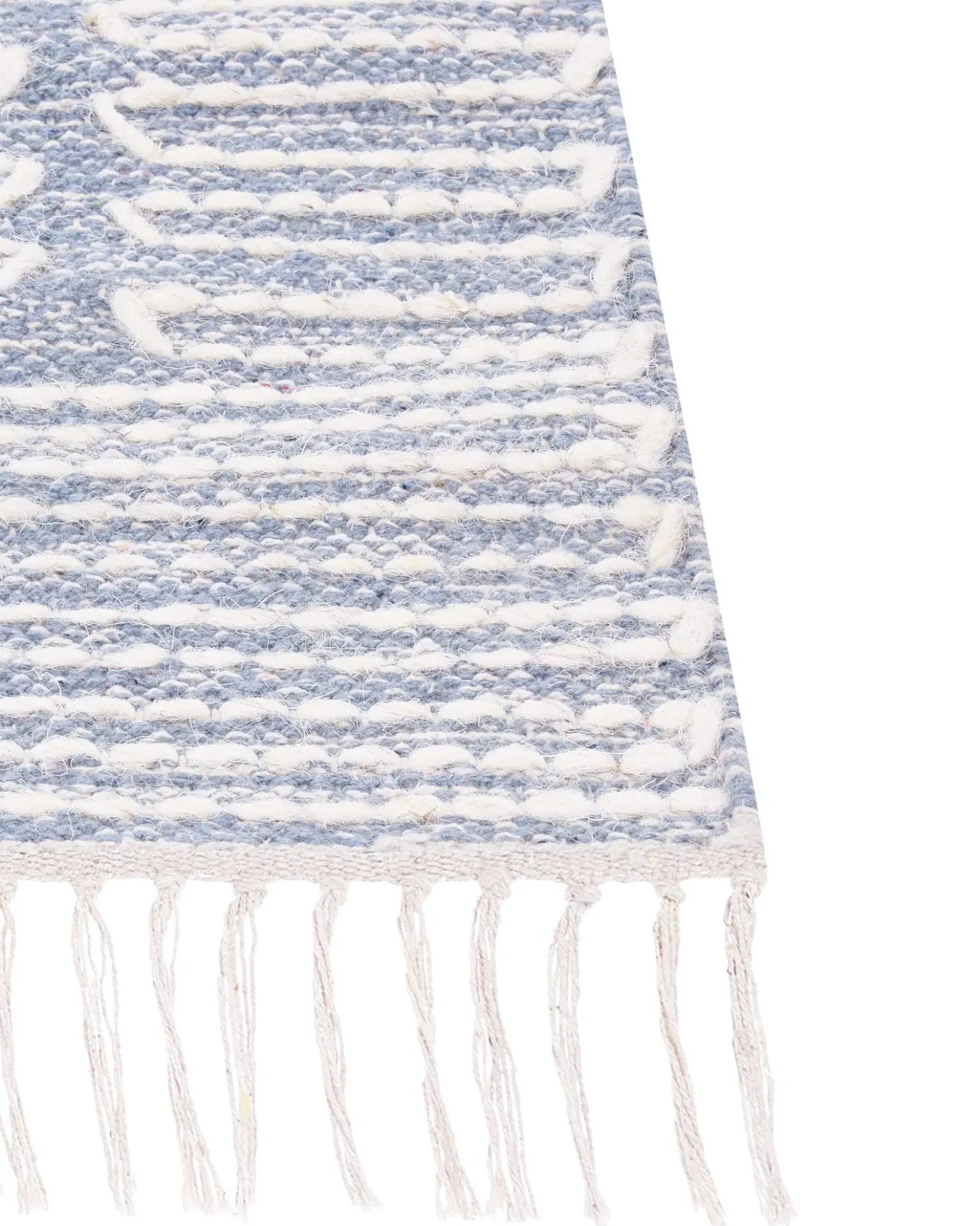 Tappeto ANSAR Blu 160 x 230 cm Cotone