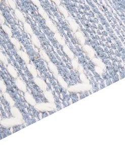 Tappeto ANSAR Blu 160 x 230 cm Cotone
