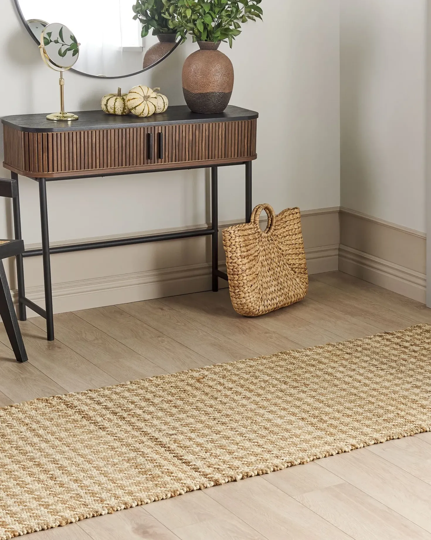 Tappeto ARAPTEPE Beige 80 x 300 cm Iuta
