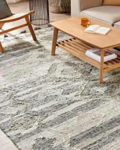 Tappeto ARATASHEN Grigio 200 x 300 cm Lana Kilim