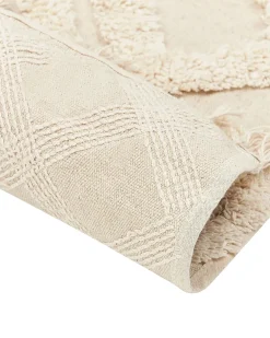Tappeto ARDAHAN Beige 80 x 150 cm Cotone