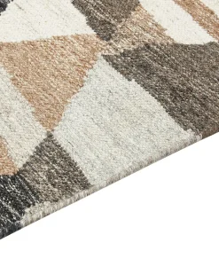 Tappeto ARGAVAND Beige 160 x 230 cm Lana Kilim