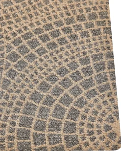 Tappeto ARIBA Grigio Beige 160 x 230 cm Iuta