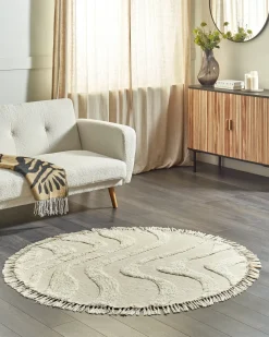 Tappeto ARTMAK Beige ø 140 cm Cotone
