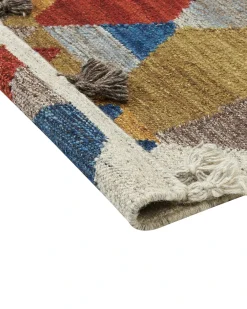 Tappeto ARZAKAN Multicolore 160 x 230 cm Lana Kilim