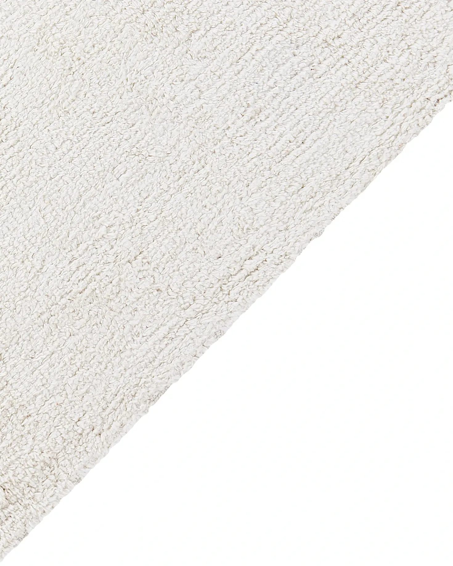 Tappeto ASTAF Bianco sporco 140 x 200 cm Cotone