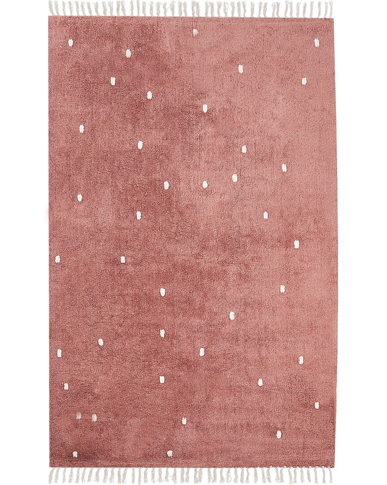 Tappeto ASTAF Rosso chiaro 140 x 200 cm Cotone