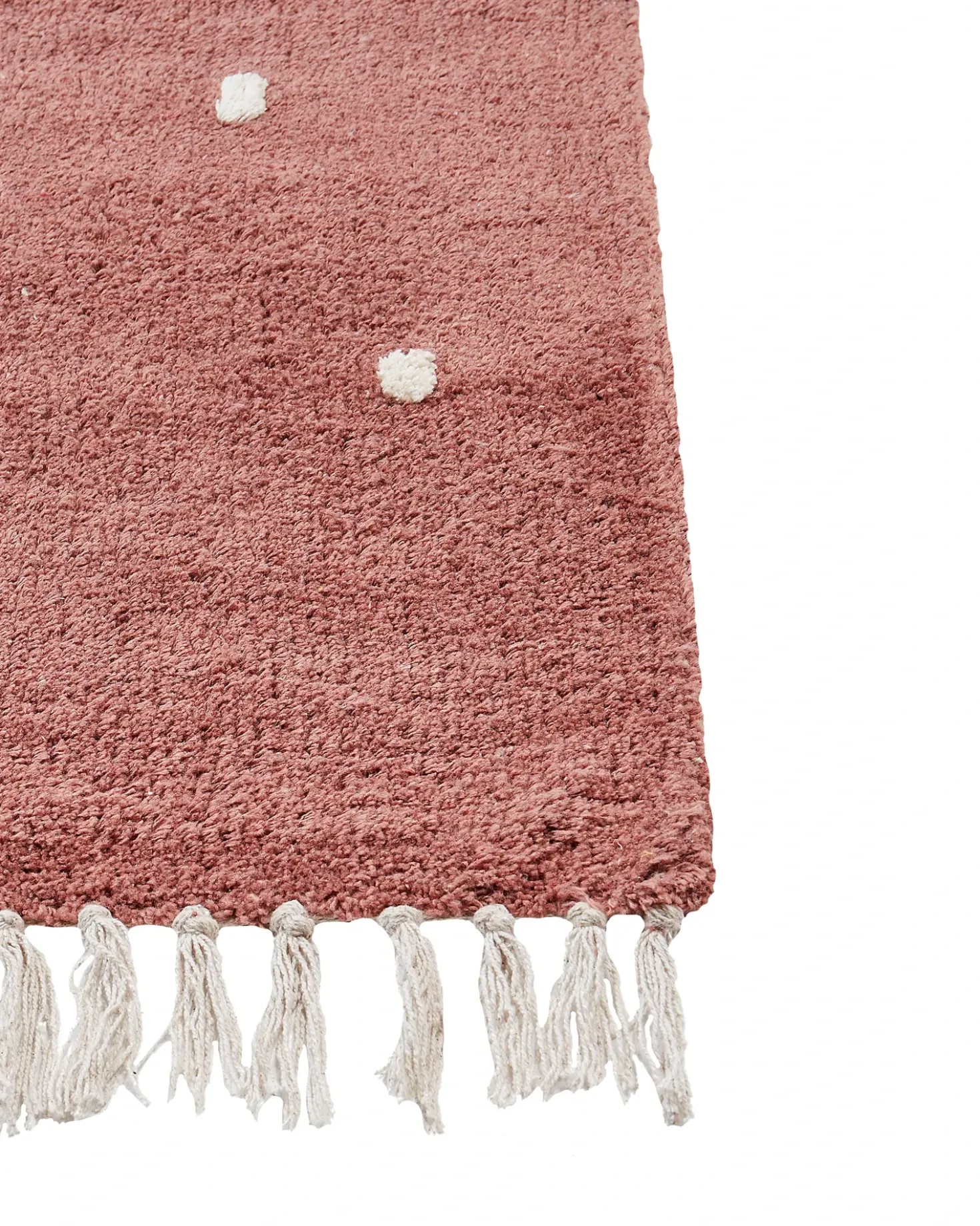 Tappeto ASTAF Rosso chiaro 140 x 200 cm Cotone