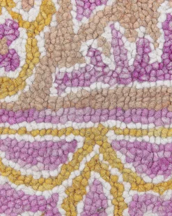 Tappeto AVANOS Rosa 200 x 200 cm Lana