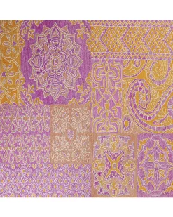 Tappeto AVANOS Rosa 200 x 200 cm Lana