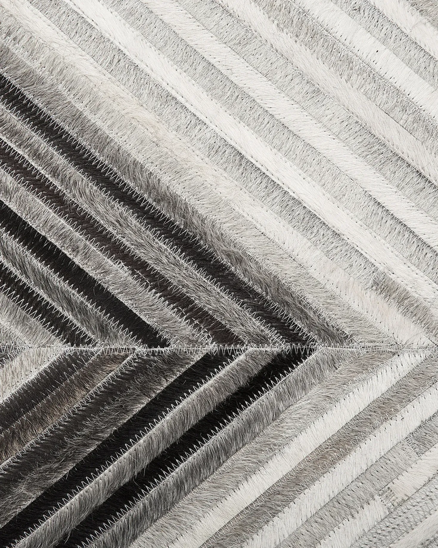 Tappeto AYTEPE Grigio 160 x 230 cm Pelle naturale