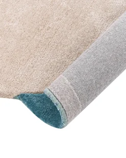 Tappeto AYUJ Beige/ Blu 160 x 230 cm Viscosa
