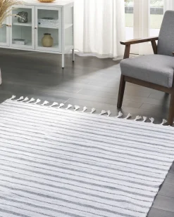 Tappeto BADEMLI Bianco sporco 160 x 230 cm