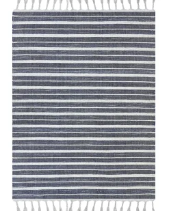 Tappeto BADEMLI Blu scuro 160 x 230 cm