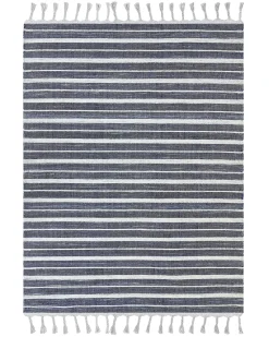Tappeto BADEMLI Blu scuro 140 x 200 cm