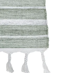 Tappeto BADEMLI Verde scuro 140 x 200 cm