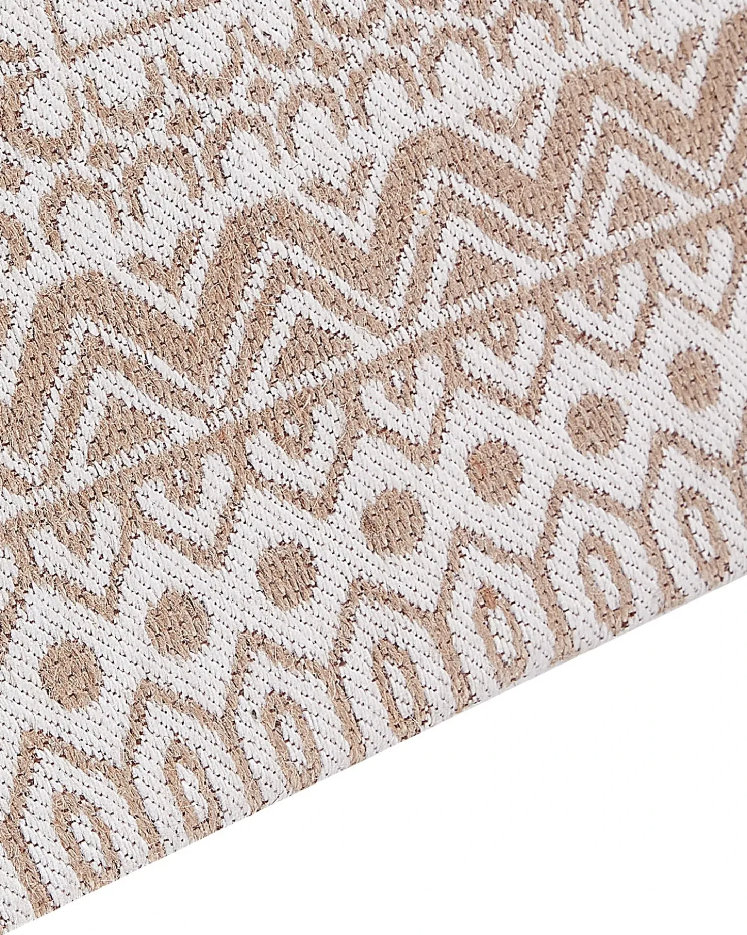 Tappeto BAGLAR Bianco 160 x 230 cm Iuta