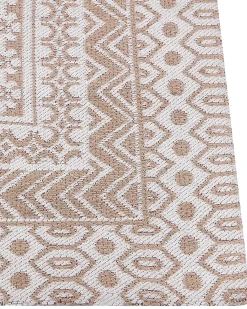 Tappeto BAGLAR Bianco 160 x 230 cm Iuta