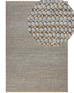 Tappeto BANOO Grigio 140 x 200 cm Lana