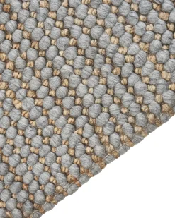 Tappeto BANOO Grigio 140 x 200 cm Lana