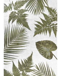 Tappeto BARZAH Verde 200 x 300 cm Cotone