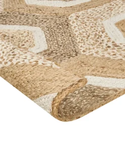 Tappeto BASOREN Beige 160 x 230 cm Iuta