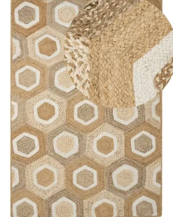 Tappeto BASOREN Beige 160 x 230 cm Iuta