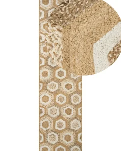 Tappeto BASOREN Beige 80 x 300 cm Iuta