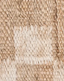Tappeto BEED Beige chiaro 160 x 230 cm Iuta