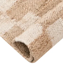 Tappeto BEED Beige chiaro 160 x 230 cm Iuta