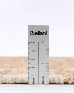 Tappeto BEED Beige chiaro 160 x 230 cm Iuta