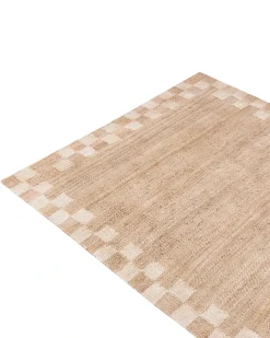 Tappeto BEED Beige chiaro 160 x 230 cm Iuta